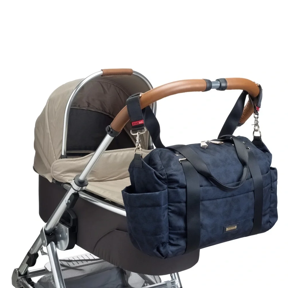 Storksak Sandy Diaper Bag in Blue